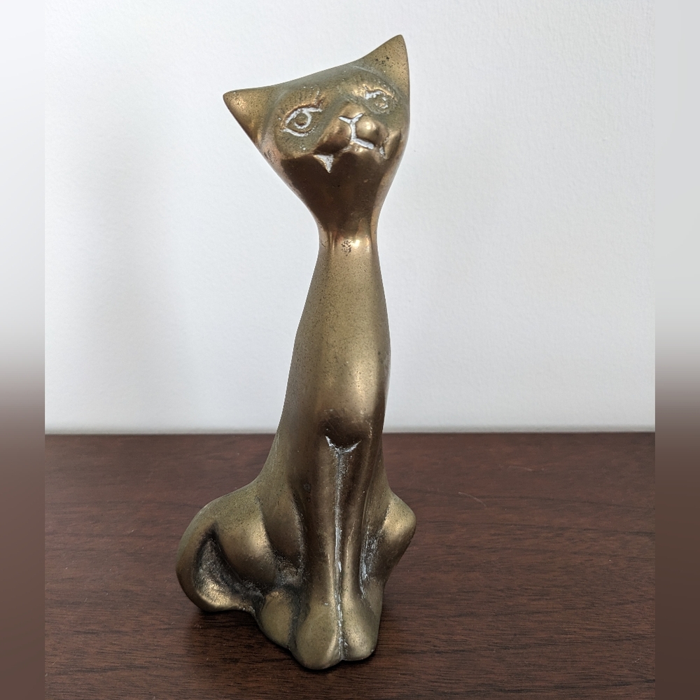 Brass cat